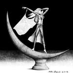 39. First Woman on the Moon
